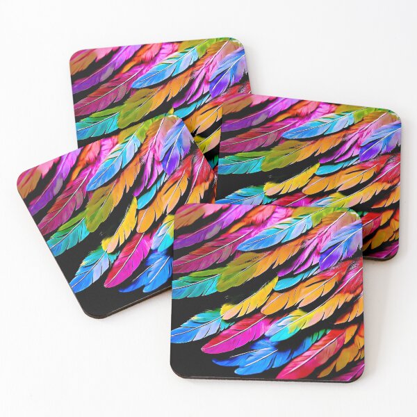 Item preview, Coloured Feathers designed and sold by Zenvo.