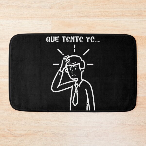 Item preview, Que tonto yo! What a fool I am! White designed and sold by BAZART-CREATION.