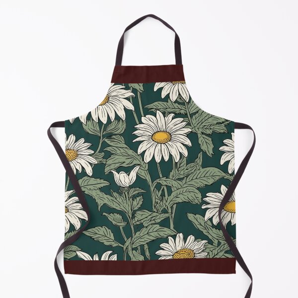 Item preview, Daisies Tile 04: Tiny Sunshine Smiles in a Field of White Petals designed and sold by TheBrainArt.