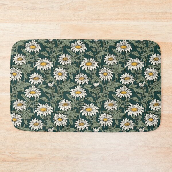 Item preview, Daisies Tile 04: Tiny Sunshine Smiles in a Field of White Petals designed and sold by TheBrainArt.