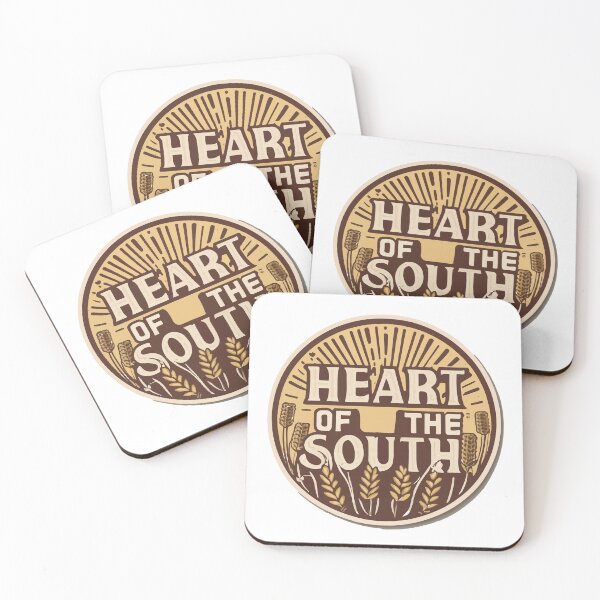 Item preview, Heart of the South - Golden Wheat Field Rustic Emblem designed and sold by NiftyWrx.