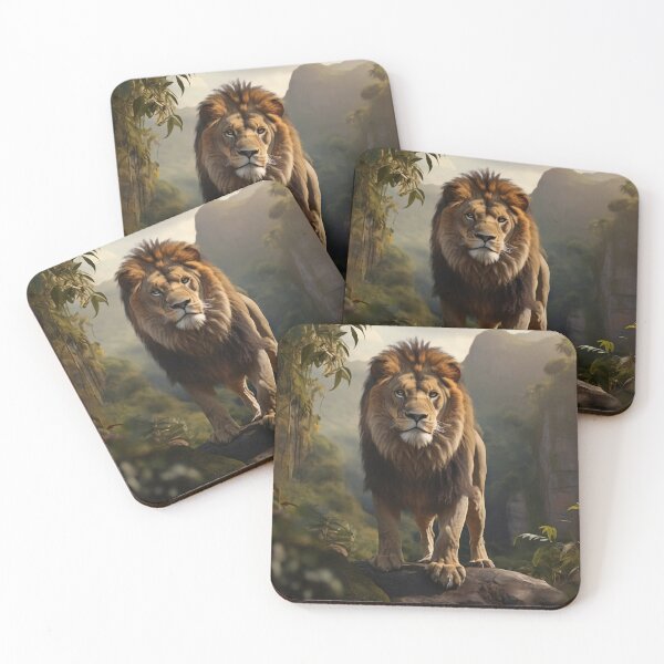 Item preview, Cute lion in the jungle designed and sold by Promarkets.