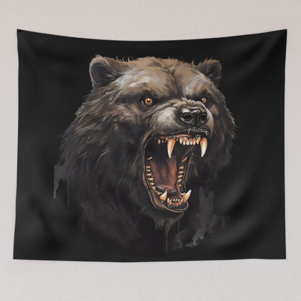 Item preview, Grizzly bear,ursus arctos horribilis designed and sold by Linework Studio.