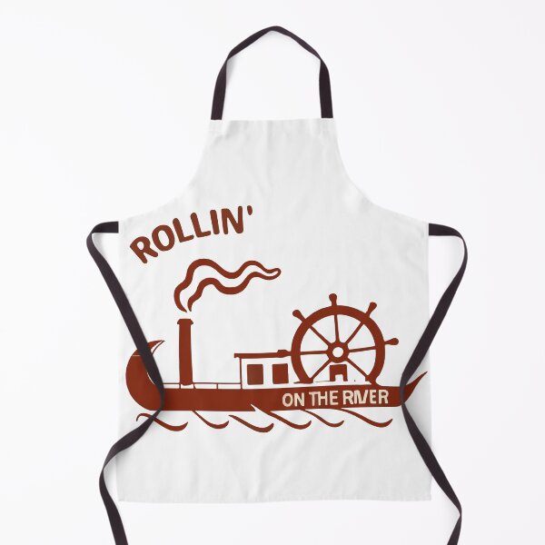 Item preview, Rollin' on the River - Vintage Paddle Wheel Riverboat designed and sold by NiftyWrx.