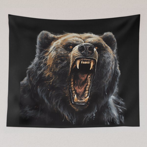 Item preview, Grizzly bear,ursus arctos horribilis designed and sold by Linework Studio.