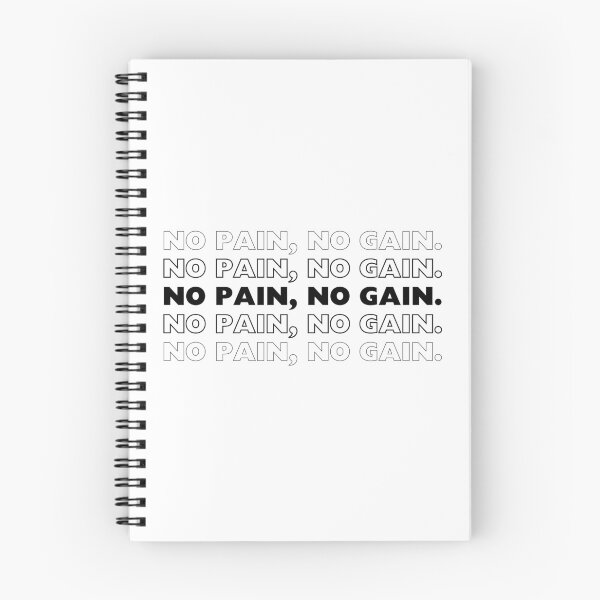 Item preview, No Pain, No Gain. designed and sold by Bananobanini.