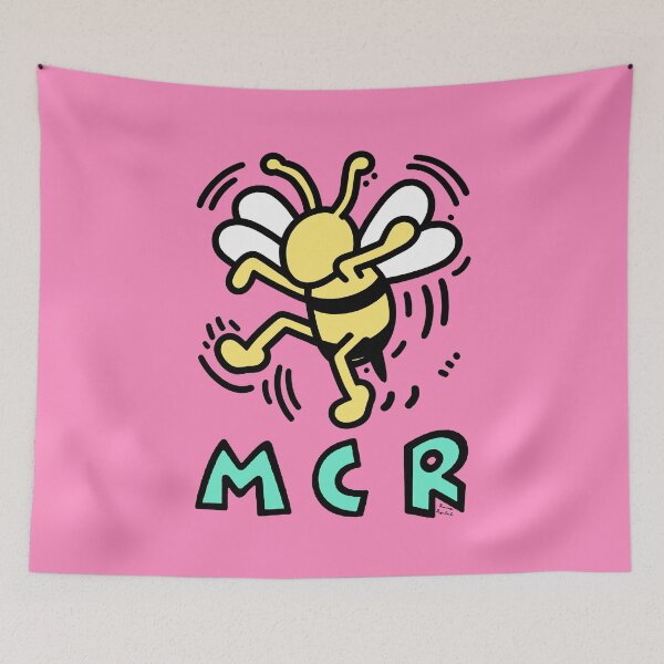 Item preview, Graffiti street art style Manchester Bee designed and sold by jimmy-digital.