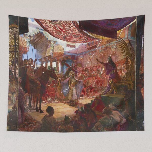 Item preview, George Antoine Rochegrosse. Solomon and the Queen of Sheba designed and sold by likiska.