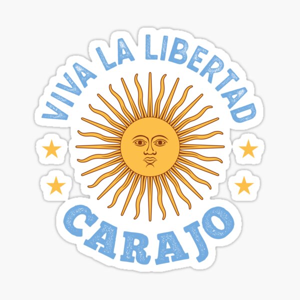 Item preview, VIVA LA LIBERTAD CARAJO designed and sold by Politicas.