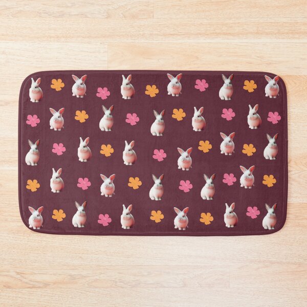 Item preview, Dreamy Bunnies and Florals designed and sold by hrbcreatives.