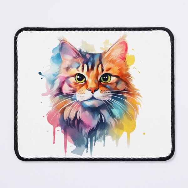 Item preview, The Art of Meow: Cat's Head in Watercolor designed and sold by LydieDigitalArt.