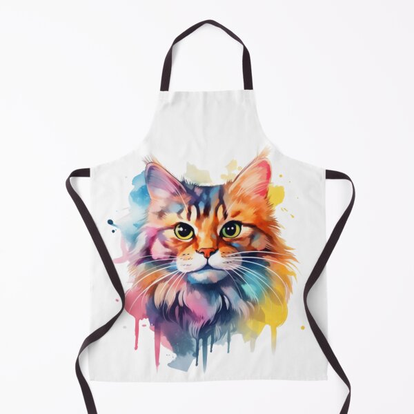 Item preview, The Art of Meow: Cat's Head in Watercolor designed and sold by LydieDigitalArt.