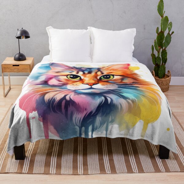 Item preview, The Art of Meow: Cat's Head in Watercolor designed and sold by LydieDigitalArt.