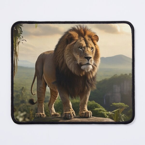 Item preview, Big lion in the African jungle designed and sold by Promarkets.