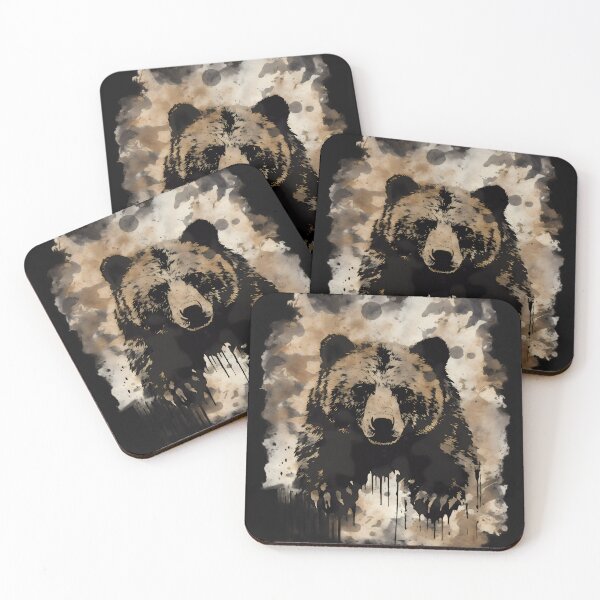 Item preview, Grizzly bear,ursus arctos horribilis designed and sold by Linework Studio.
