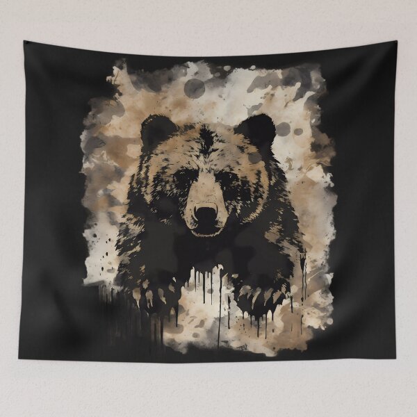 Item preview, Grizzly bear,ursus arctos horribilis designed and sold by Linework Studio.
