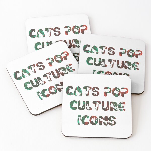 Item preview, Cats pop culture icons designed and sold by Keirnyx.