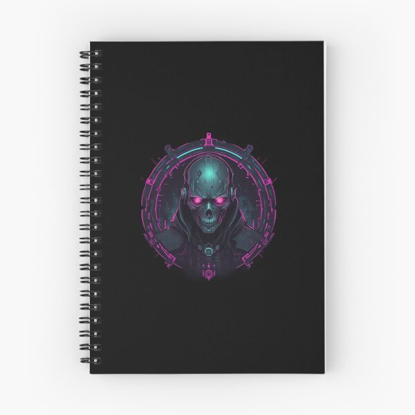 Item preview, Necro Techno Noir: Dark Cyberpunk Design designed and sold by Burn-Ego.