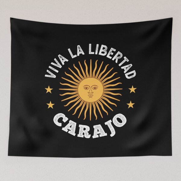 Item preview, VIVA LA LIBERTAD CARAJO designed and sold by Politicas.