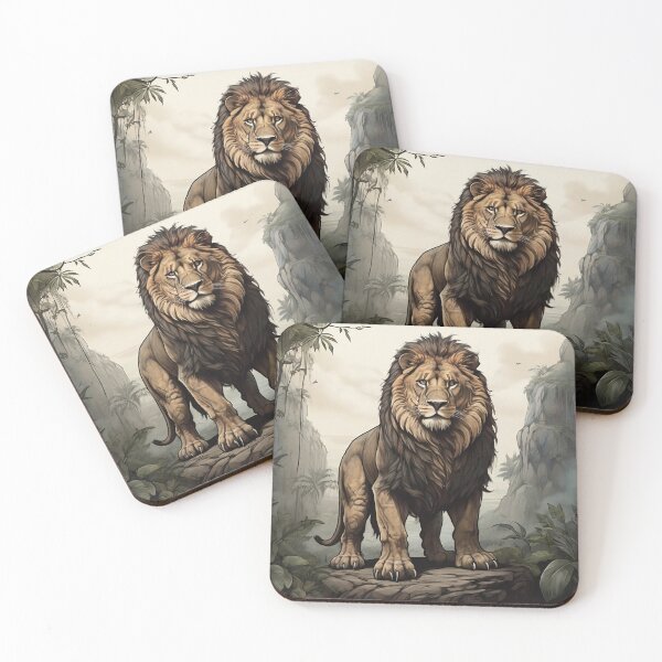 Item preview, Funny lion in the African jungle designed and sold by Promarkets.