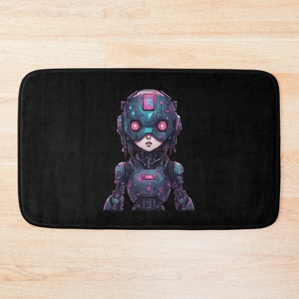 Item preview, Cyborg Girl, Cyberpunk Aesthetics, Dark Kawaii designed and sold by Burn-Ego.
