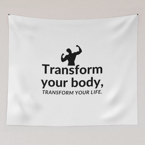 Item preview, Transform your body, transform your life. designed and sold by Bananobanini.