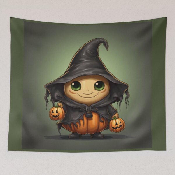 Item preview, Halloween little avocado Mamacado funny wizard designed and sold by cristina1001.