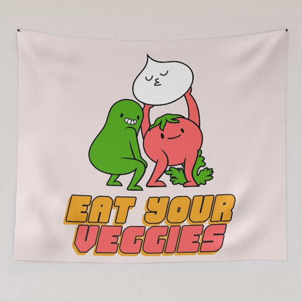 Item preview, Eat Your Veggies Cartoon Vegetable Ensemble designed and sold by ElLocoMus.
