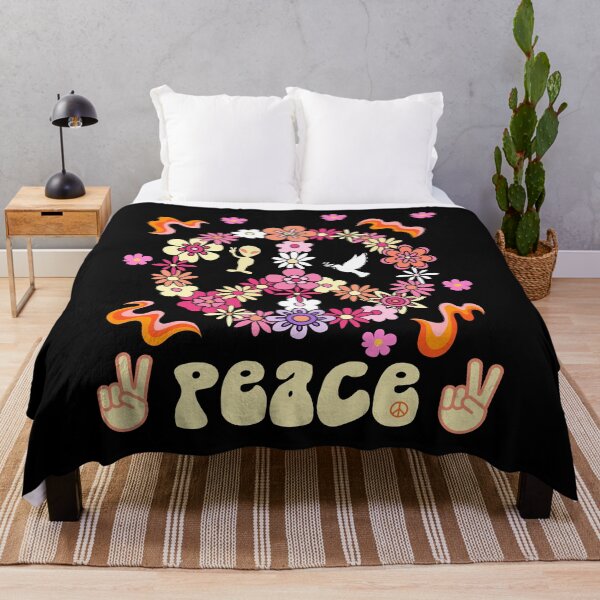 Aperçu de l'œuvre Conception de fleurs de style PEACE des années 60 créée et vendue par Jt41.