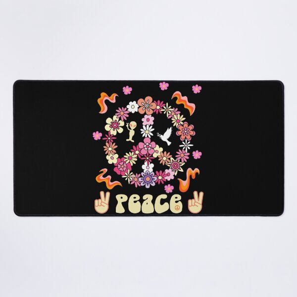 Item preview, PEACE 60s style flower design designed and sold by Jt41.