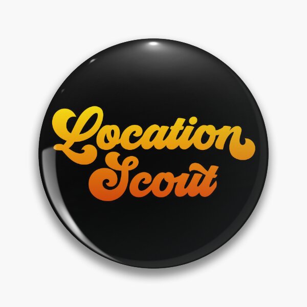 Item preview, Groovy Location Scout - Fire Orange Gradient designed and sold by NermilioDesigns.
