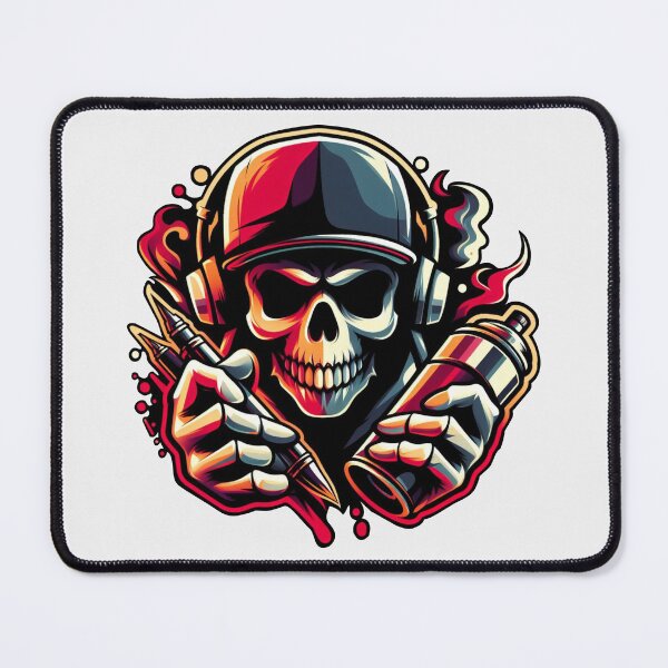 Item preview, Skull Street Art Graffiti. urban expression designed and sold by ElOjoAzul.