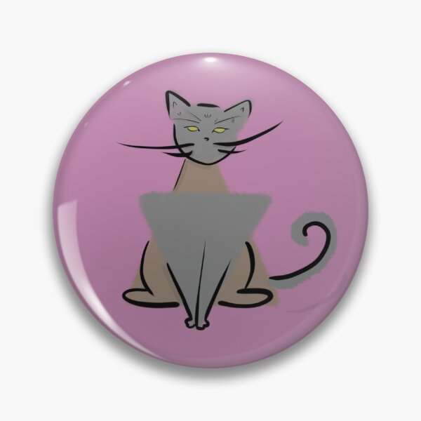 Item preview, Grey  cat  designed and sold by Kater1naart.
