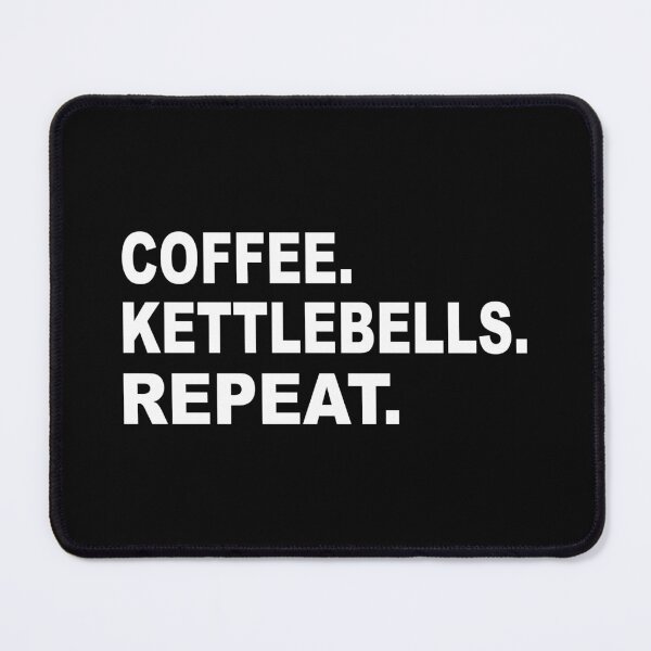 Item preview, Coffee Kettlebells Repeat designed and sold by Esskay Designs.