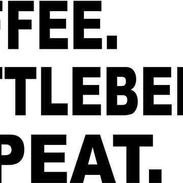 Artwork thumbnail, Coffee Kettlebells Repeat by Esskay Designs