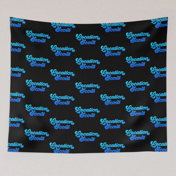 Item preview, Groovy Location Scout - Ocean Blue Gradient designed and sold by NermilioDesigns.
