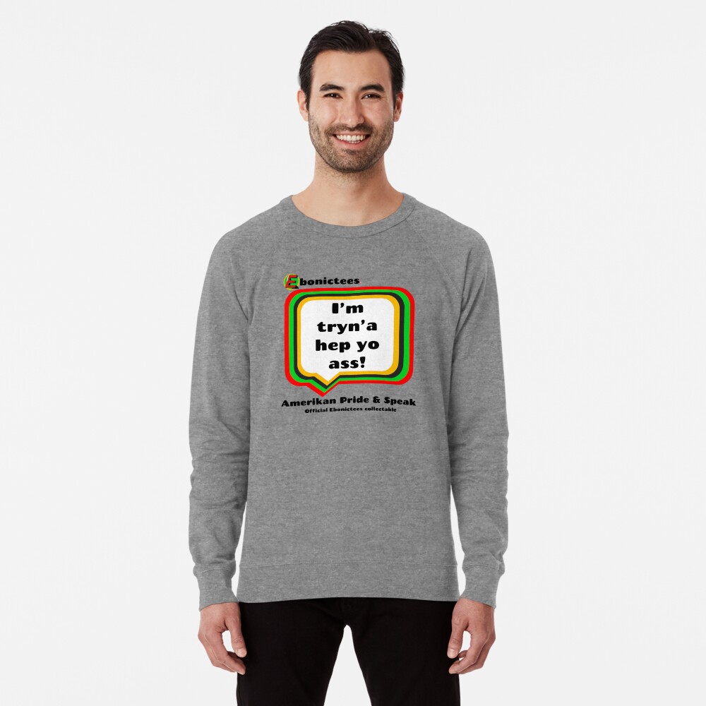 Item preview, Lightweight Sweatshirt designed and sold by Ebonictees.