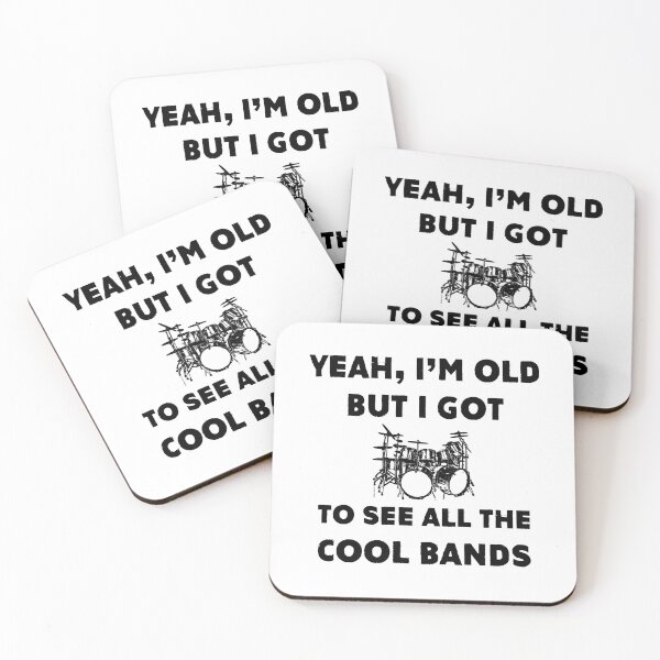 Item preview, Yeah, I'm Old But I Got To See All The Cool Bands designed and sold by Hoorahville.