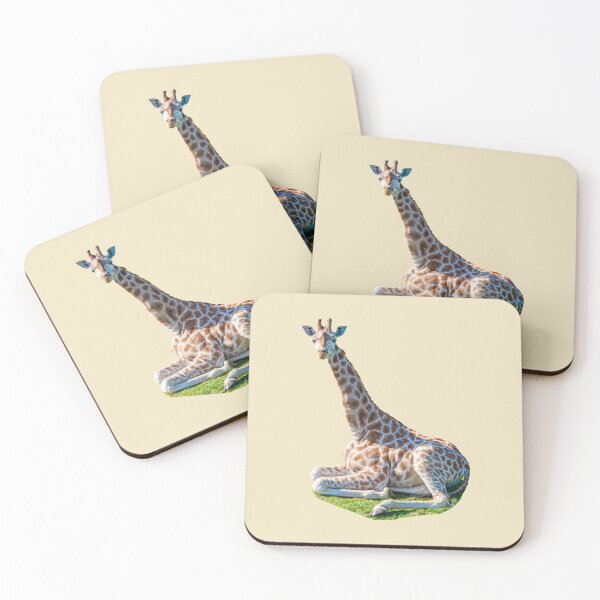 Item preview, Giraffe sat on the grass designed and sold by Dalyndigital Photography.
