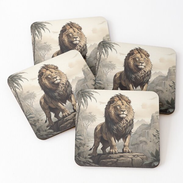 Item preview, Lion in the African jungle designed and sold by Promarkets.