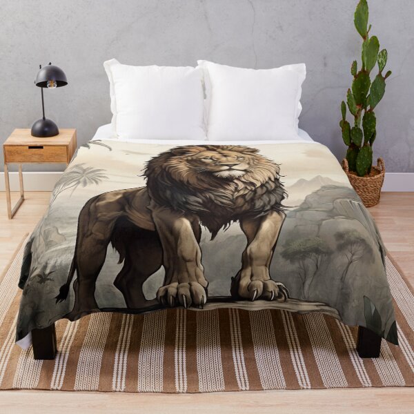 Item preview, Lion in the African jungle designed and sold by Promarkets.