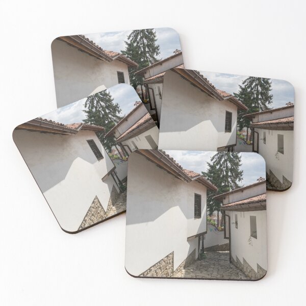Item preview, Small Cobblestoned Street in Old Town Plovdiv Bulgaria designed and sold by Georgia Mizuleva.