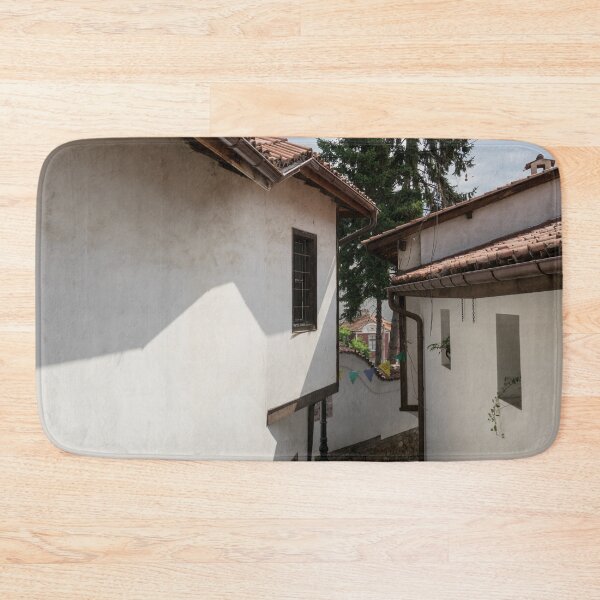 Item preview, Small Cobblestoned Street in Old Town Plovdiv Bulgaria designed and sold by Georgia Mizuleva.
