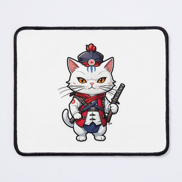 Item preview, White Cat assassin Japan designed and sold by KorArtStudio.