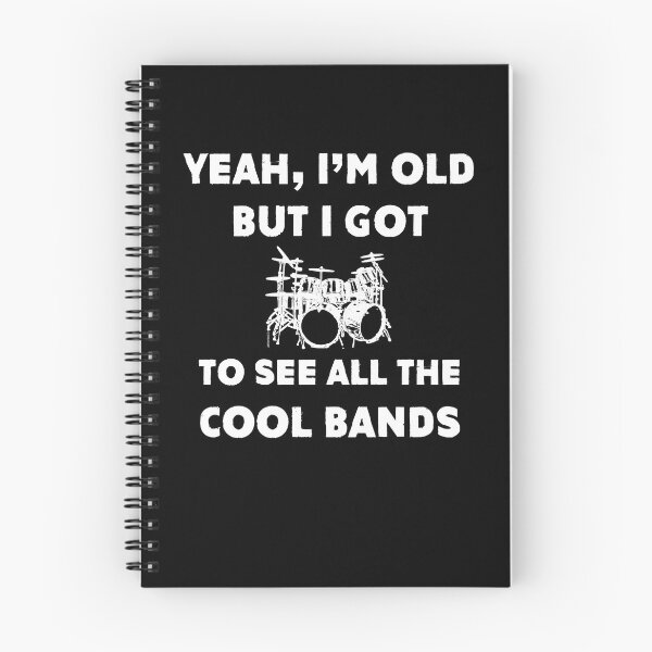 Item preview, Yeah, I'm Old But I Got To See All The Cool Bands (white) designed and sold by Hoorahville.