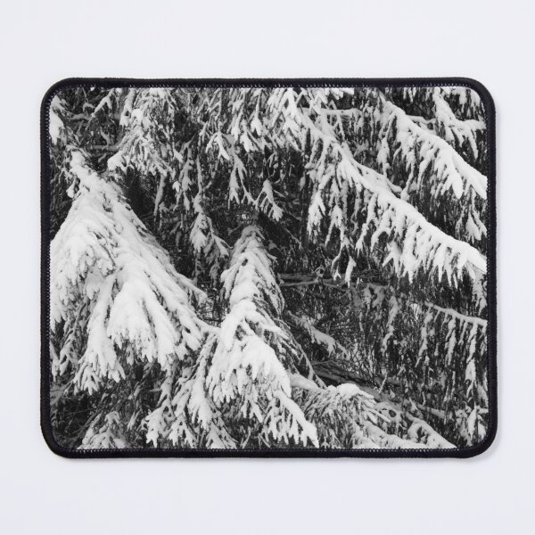 Item preview, Spruce covered. Parkkuu winter 2023  bw 4 designed and sold by Jouko Lehto Photography.