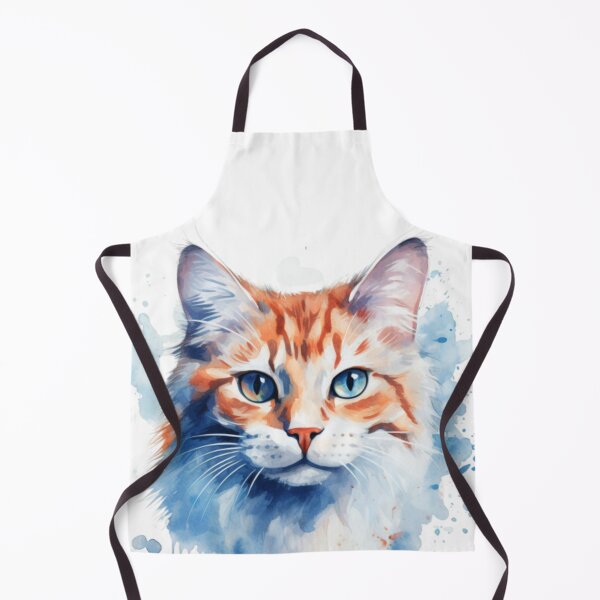 Item preview, Artistic Charm: Cat's Head in Watercolor designed and sold by LydieDigitalArt.