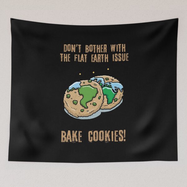 Item preview, Cookies resembling a flat Earth designed and sold by HarridanCreates.