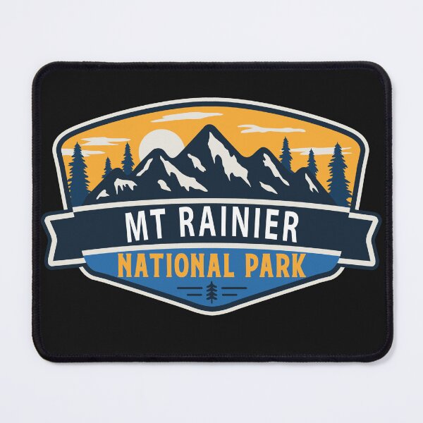 Item preview, Mt Rainier National Park-Vintage designed and sold by Nature-spirit.