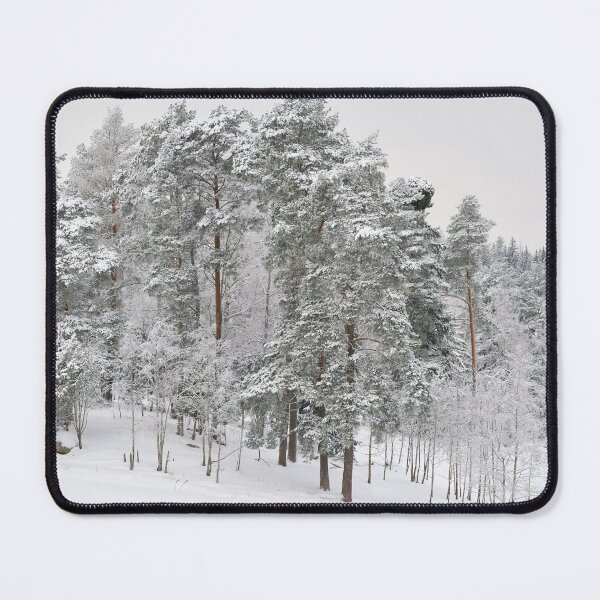 Item preview, The pines by the fields. Parkkuu winter 2023 minimal color designed and sold by Jouko Lehto Photography.